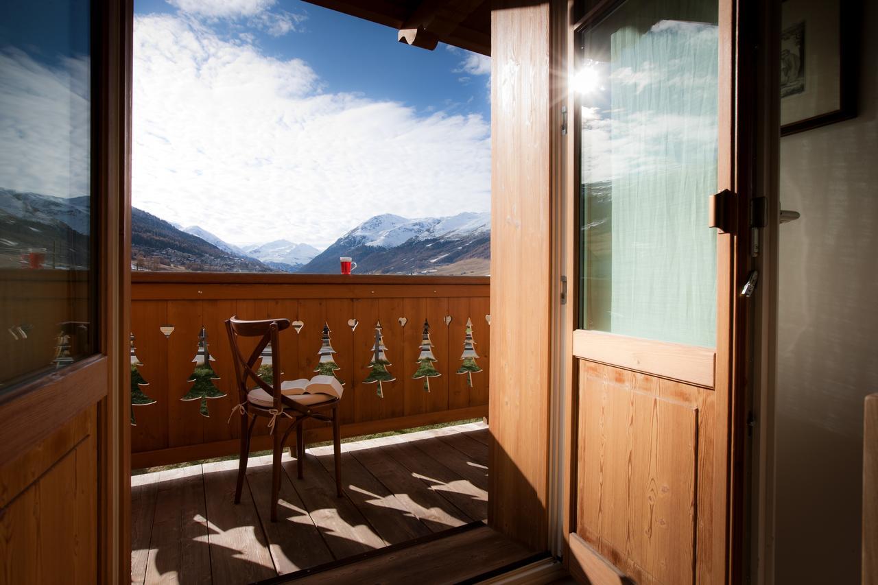 Aparthotel Les Fleurs Bleues Livigno Exteriér fotografie